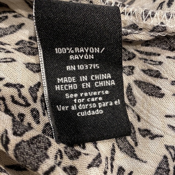 X womens Zac & Rachel casual short sleeve regular size top XL - Picture 3 of 3